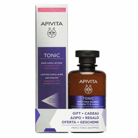 242294 APIVITA Promo hair loss lotion and shampoo tonic men pharmabest 1