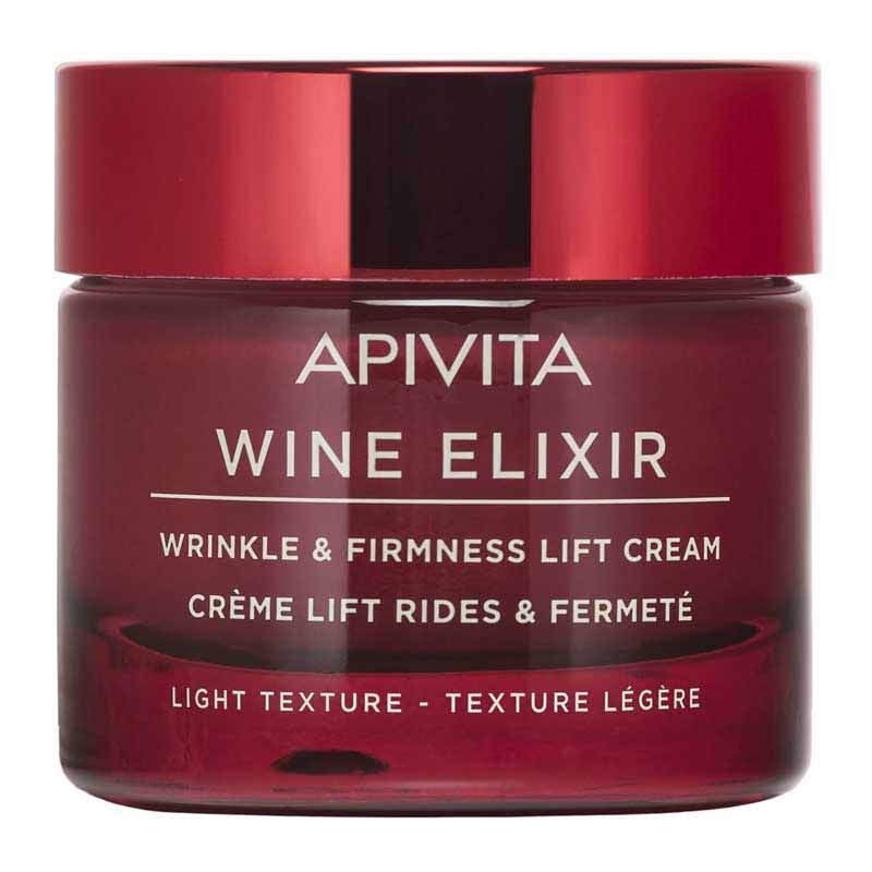 APIVITA WINE ELIXIR ΑΝΤΙΡΥΤΙΔΙΚΗ ΚΡΕΜΑ ΓΙΑ ΣΥΣΦΙΞΗ & LIFTING ΕΛΑΦΡΙΑΣ ΥΦΗΣ με πολυφαινόλες από αμπέλια Σαντορίνης