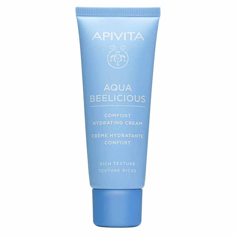 APIVITA AQUA BEELICIOUS Απαλή Κρέμα Ενυδάτωσης Πλούσιας Υφής