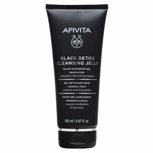 APIVITA Μαύρο Gel καθαρισμού Πρόσωπο & Μάτια 150ml 5201279072926