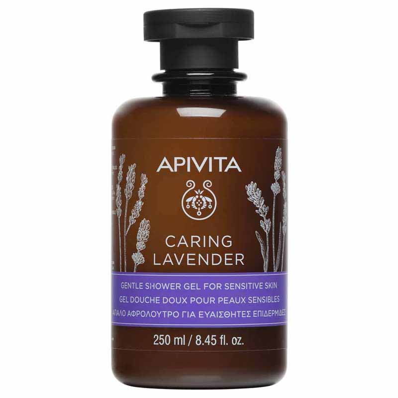 254572 APIVITA CARING LAVENDER ΑΦΡΟΛΟΥΤΡΟ ΓΙΑ ΕΥΑΙΣΘΗΤΕΣ ΕΠΙΔΕΡΜΙΔΕΣ 250ml pharmabest 1