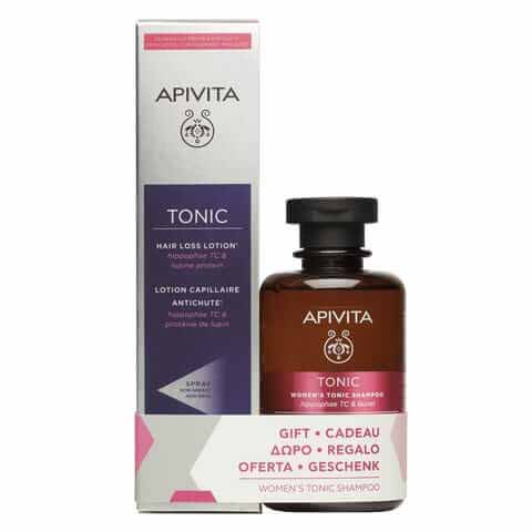 254689 APIVITA Promo hair loss lotion and shampoo tonic women pharmabest 1