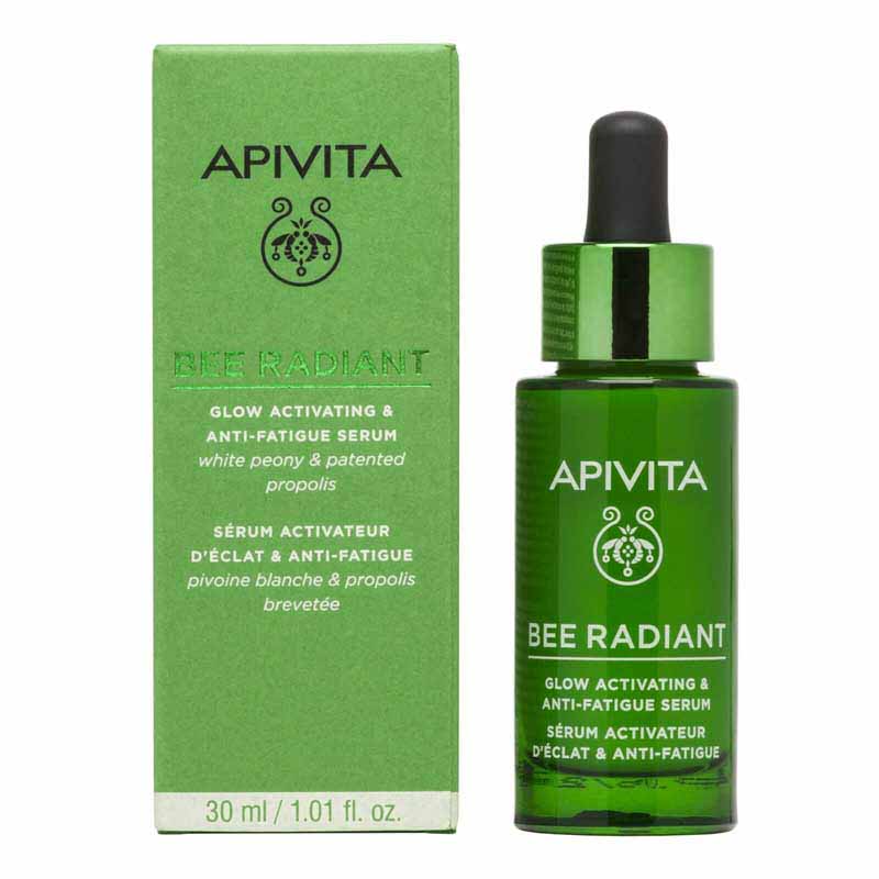 Apivita Bee Radiant Ορός Λάμψης για Ξεκούραστη Όψη, αντιγήρανση και λάμψη