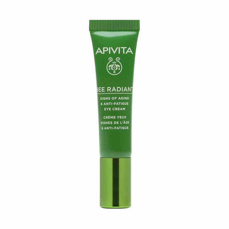 APIVITA BEE RADIANT Κρέμα Ματιών για Σημάδια Γήρανσης & Ξεκούραστη Όψη 15ml