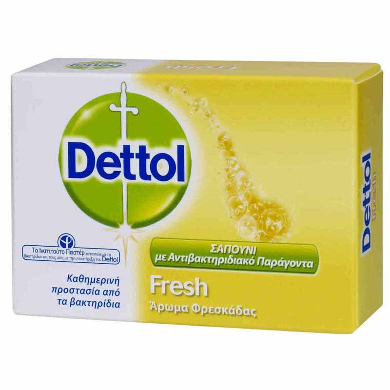 228929 Dettol Αντιβακτηριδιακό Σαπούνι Fresh 100gr Pharmabest 1
