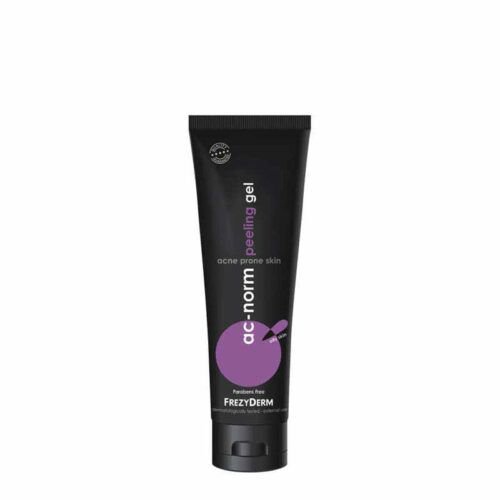 Frezyderm Ac-Norm Peeling Gel απολέπισης για την αποσυμφόρηση των πόρων και τη λείανση του λιπαρού, με τάση ακμής δέρματος.