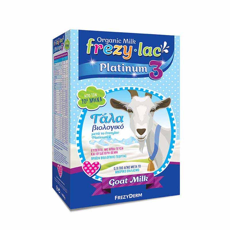 FREZYDERM FREZYLAC PLATINUM 3 Κατσικίσιο Βιολογικό Γάλα από 10 μηνών