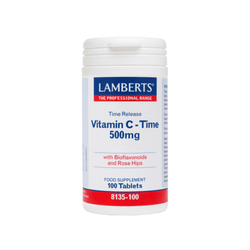 LAMBERTS Vitamin C Time Release 500mg 100tabs