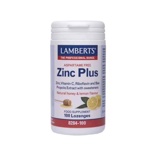 304087 LAMBERTS Zinc Plus Lozenges 100τεμ pharmabest 1