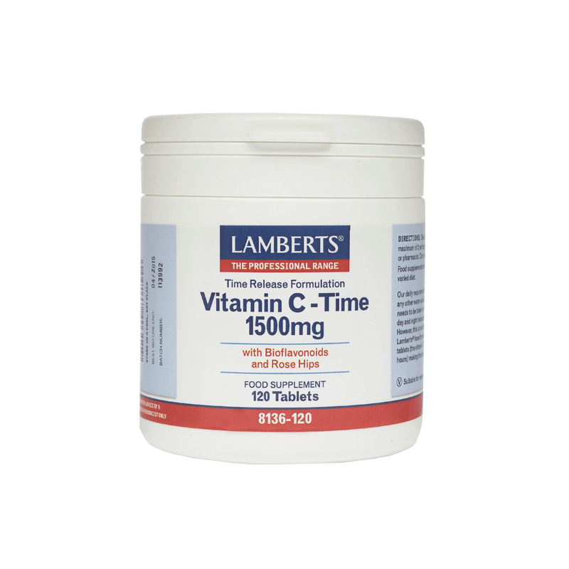 LAMBERTS Vitamin C Time Release 1500mg 120tabs