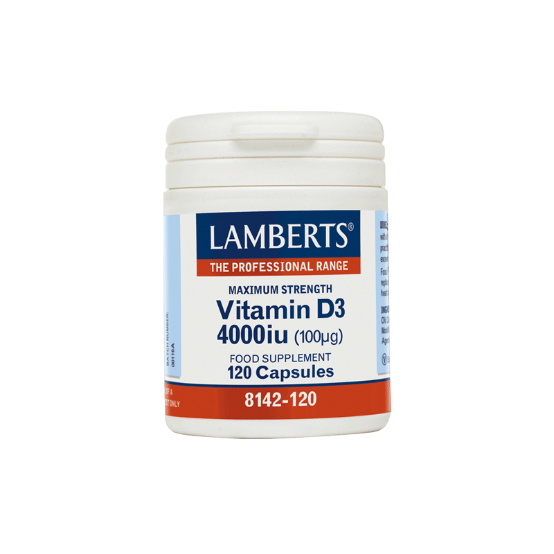 311782 LAMBERTS Vitamin D 4000iu 100μg 120cap pharmabest 1