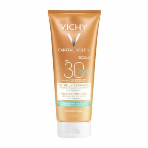VICHY Capital Soleil Milk Gel Wet Skin Technology SPF30 200ml 1 pharmabest