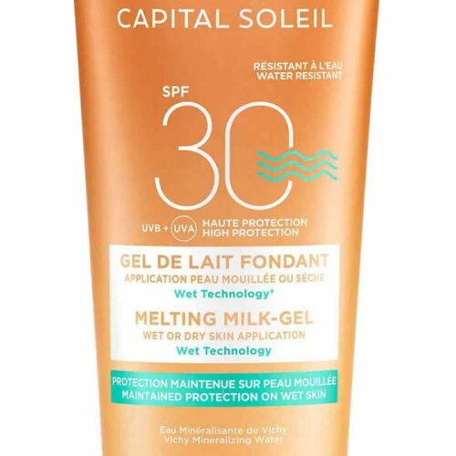 VICHY Capital Soleil Milk Gel Wet Skin Technology SPF30 200ml 3 pharmabest
