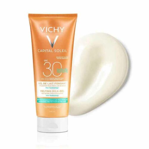 VICHY Capital Soleil Milk Gel Wet Skin Technology SPF30 200ml 5 pharmabest