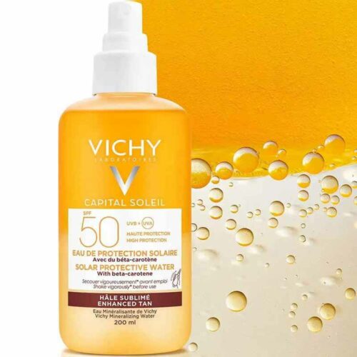 VICHY Capital Soleil Protective Water Bronzing SPF50 200ml 5 pharmabest