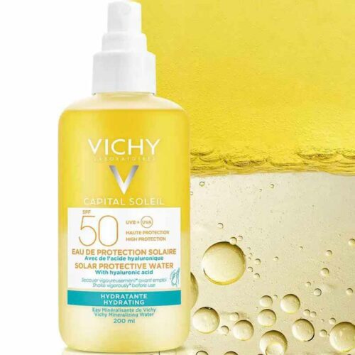 VICHY Capital Soleil Protective Water Hydrating SPF50 200ml 5 pharmabest