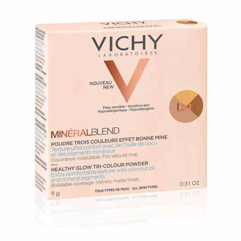 VICHY MineralBlend Healthy Glow Tri Color Powder Tan 1 pharmabest