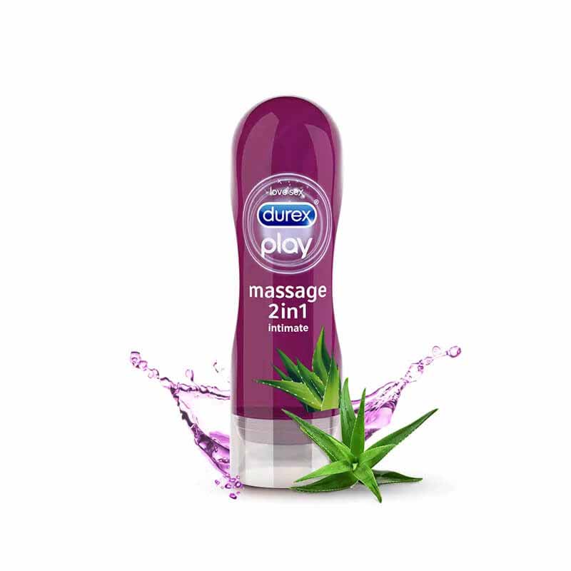 911490 Durex Λιπαντικό Διεγερτικό Gel Play Massage 2 in 1 Aloe Vera 200ml Pharmabest 2