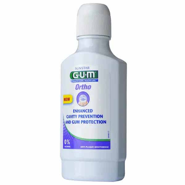 503750 GUM Ortho Mouthrinse 300ml Pharmabest