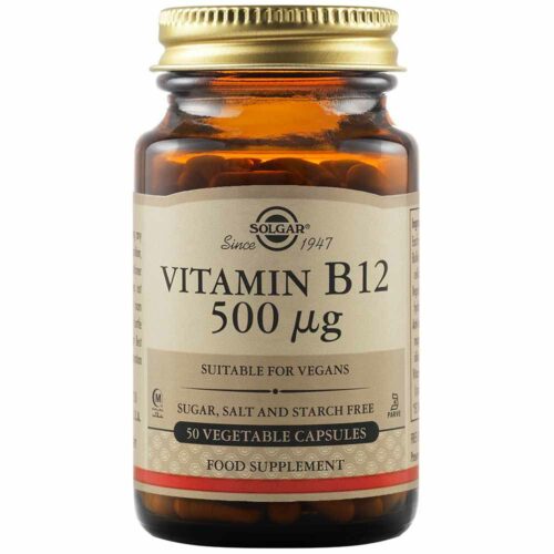 300859 SOLGAR Vitamin B12 500 µg Vegetable 50caps 1 Pharmabest