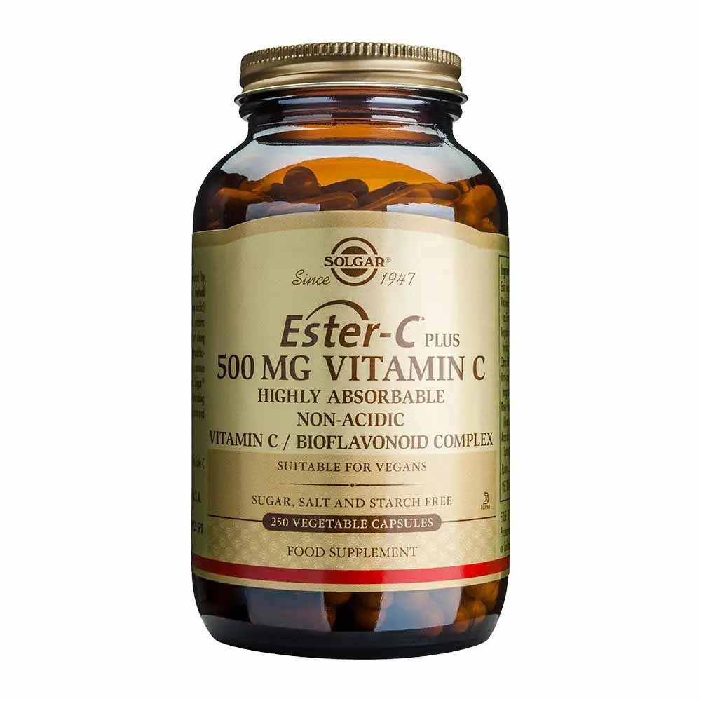 300890 SOLGAR Ester C Plus 500mg Βιταμίνη C Vegetable 50caps 1 Pharmabest