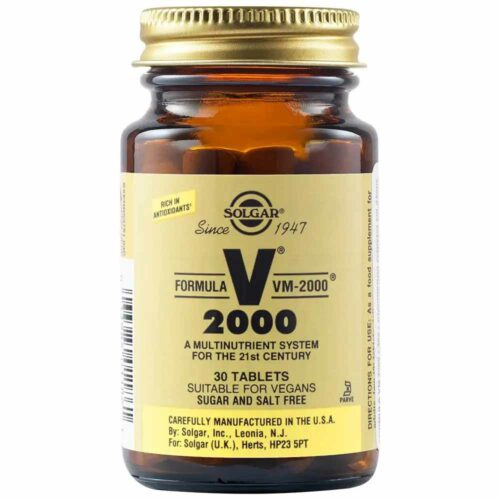 300907 SOLGAR Πολυβιταμίνη VM 2000 30tabs Pharmabest