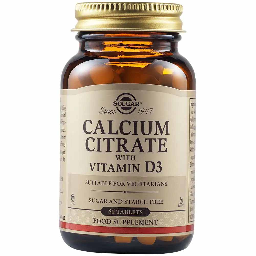 300927 SOLGAR Calcium citrate with vitamin D3 60tabs 1 Pharmabest