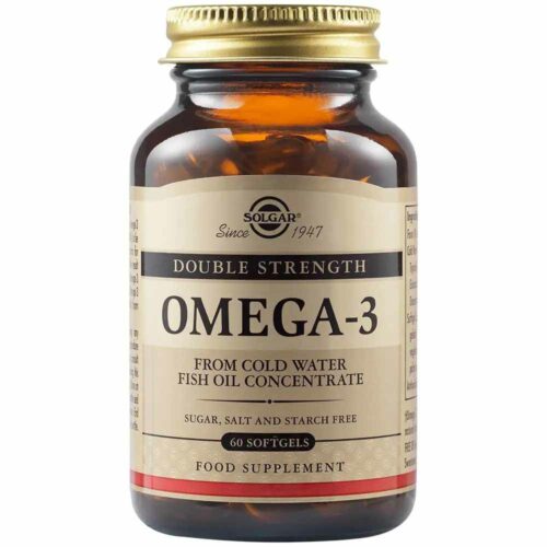 301253 SOLGAR Omega 3 double strength softgels 60caps 1 Pharmabest