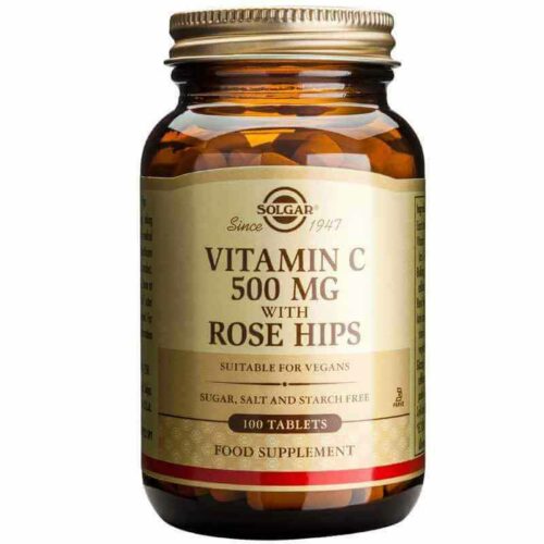 303318 SOLGAR Vitamin C with Rose Hips 500mg 100tabs 1 Pharmabest