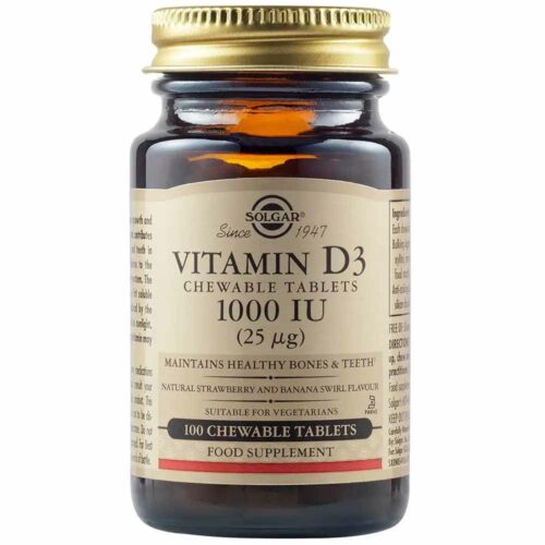 307486 SOLGAR Vitamin D3 Cholecalciferol 2200 IU 55 µg Vegetable 100caps 1 Pharmabest