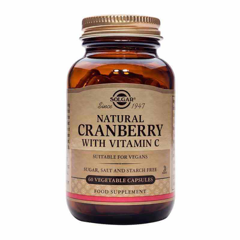 310045 SOLGAR Cranberry Extract With Vitamin C vegetable 60caps 1 Pharmabest