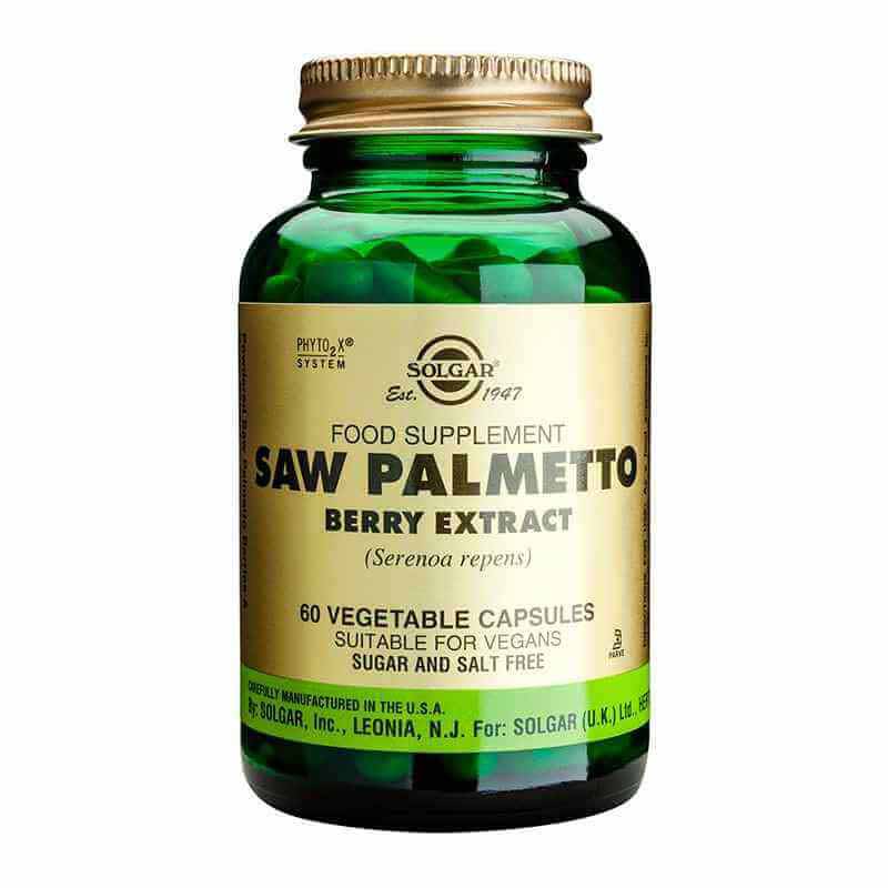 310064 SOLGAR Saw Palmetto Berry Extract Vegetable 60caps 1 Pharmabest