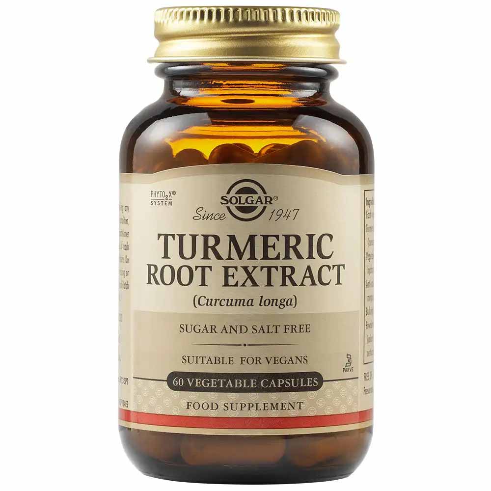 310068 SOLGAR Turmeric Root Extract Vegetable 60caps 1 Pharmabest