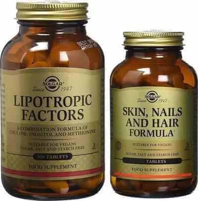 321719 Solgar Promo Lipotropic Factors 100tabs Solgar Skin Nails Hair Formula 14tabs Pharmabest