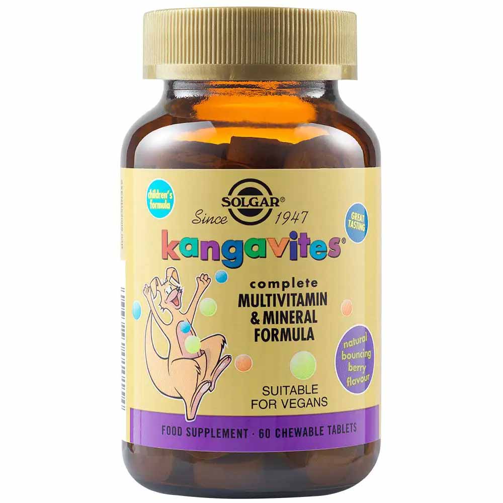 366691 SOLGAR Kangavites Complete Multivitamin Mineral Formula chewable 60tabs 1 Pharmabest