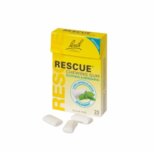 POWER HEALTH BACH RESCUE CHEWING GUM 25s spearmint Pharmabest