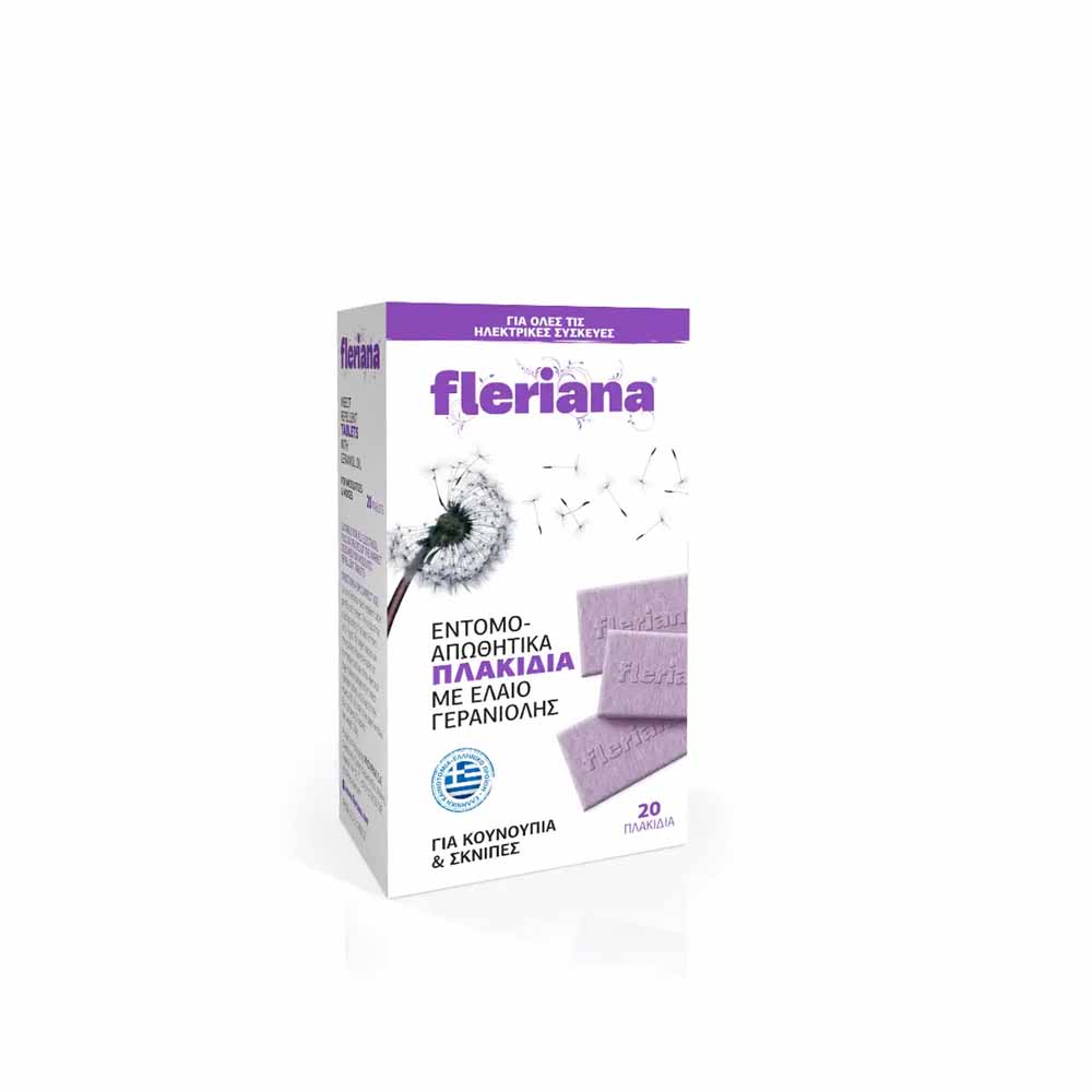 POWER HEALTH FLERIANA ΕΝΤΟΜΟΑΠΩΘΗΤΙΚΕΣ ΤΑΜΠΛΕΤΕΣ 20ΤΕΜ Pharmabest