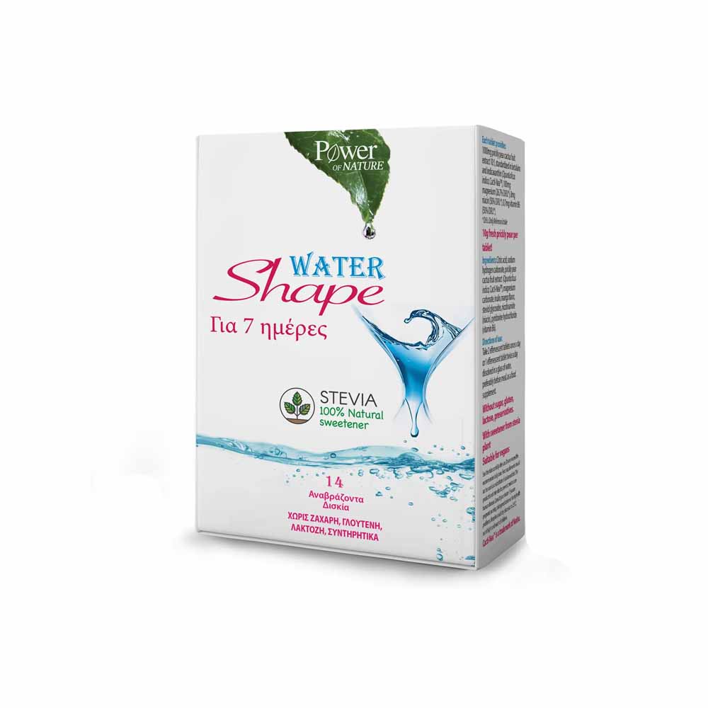 POWER HEALTH WATER SHAPE STEVIA 14s ΑΝΑΒΡ. Pharmabest