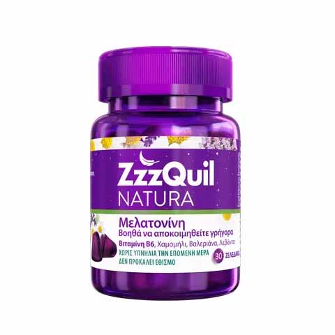 ZzzQuil NATURA Συμπλήρωμα Μελατονίνης 8001841906829