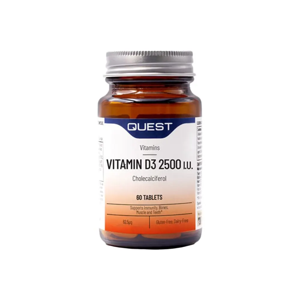 Quest Vitamin D3 2500IU 60tabs