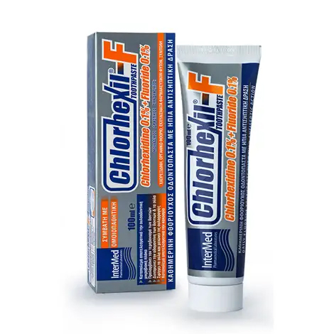 5205152000396 InterMed Chlorhexil F Toothpaste Pharmabest