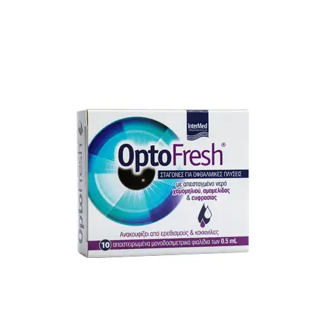5205152000990 InterMed Optofresh Eye Drops 10X0.5ml Pharmabest