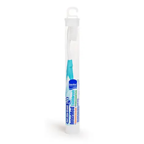 5205152006091 InterMed Toothbrush Plus 153 Blue Pharmabest