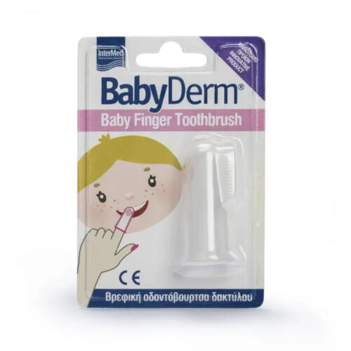 5205152007425 InterMed Babyderm Baby Finger Toothbrush Pharmabest