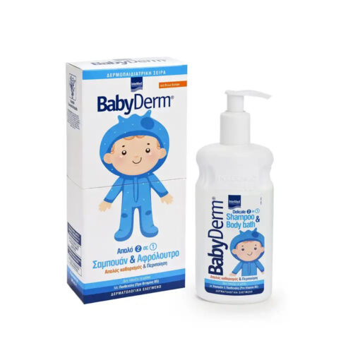 5205152009771 InterMed Babyderm Shamp Body Bath Notears 300ml Pharmabest