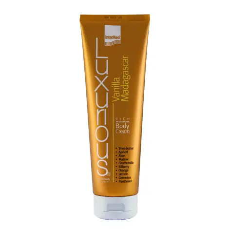 5205152010319 InterMed Luxurious Cream Vanilla 300ml Pharmabest