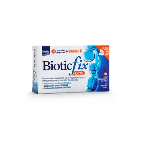 5205152011217 InterMed Bioticfix Dental 30Tabs Pharmabest