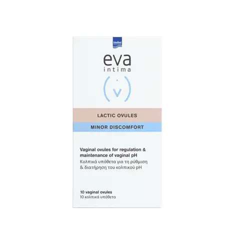 5205152012511 InterMed Eva Intima Lactic 10 Vaginal Ovules Pharmabest