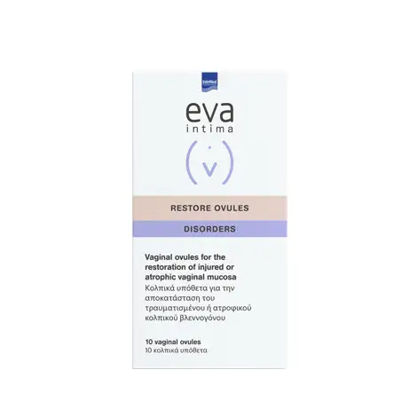5205152012528 InterMed Eva Intima Restore 10Vag.Ovules Pharmabest