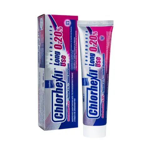 5205152015154 InterMed Chlorhexil Long Use 0.2 Toothpaste 100ml Pharmabest